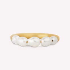 byBiehl® Danmark Perleringe|Guldringe<Aura ring