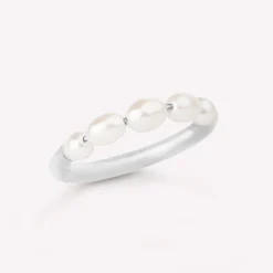 byBiehl® Danmark Perleringe|Sølvringe<Aura ring