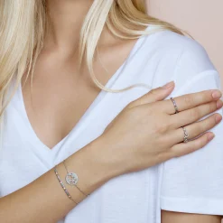 byBiehl® Danmark Sølvarmbånd<Beautiful World armbånd