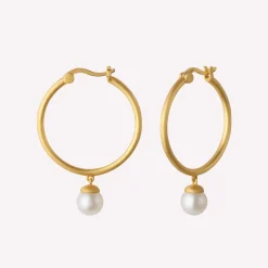 byBiehl® Danmark Perleøreringe|Guldøreringe<Coco Hoops