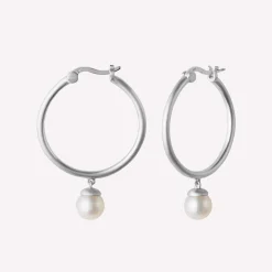 byBiehl® Danmark Perleøreringe|Sølvøreringe<Coco Hoops