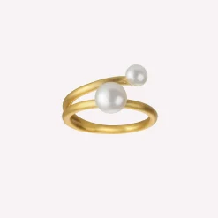 byBiehl® Danmark Perleringe|Guldringe<Coco ring