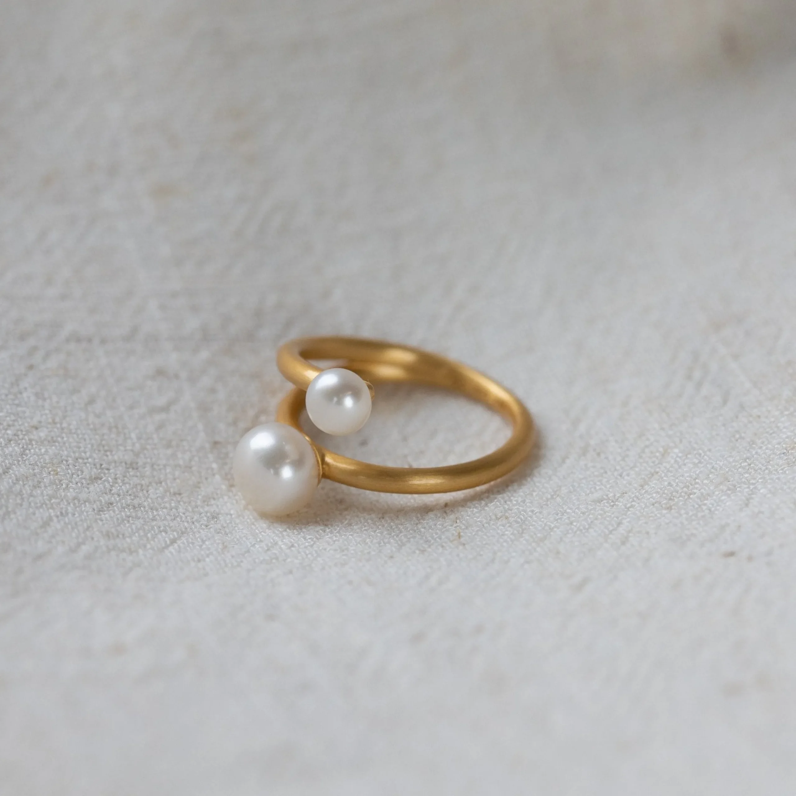byBiehl® Danmark Perleringe|Guldringe<Coco ring