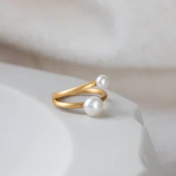 byBiehl® Danmark Perleringe|Guldringe<Coco ring