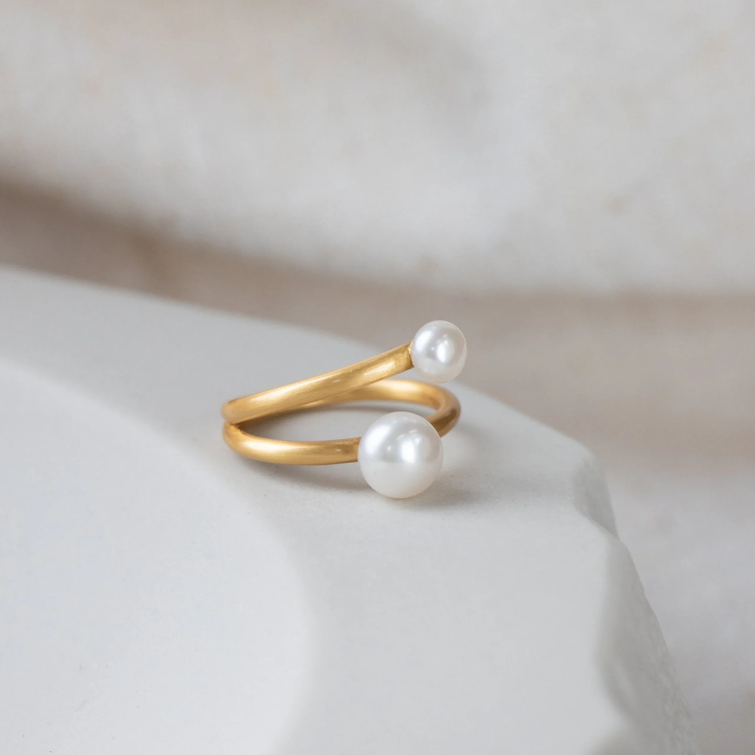 byBiehl® Danmark Perleringe|Guldringe<Coco ring