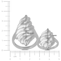 byBiehl® Danmark Sølvringe<Dunes Large ring