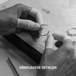 byBiehl® Danmark Perleøreringe|Sølvøreringe<Emily Hoops Small