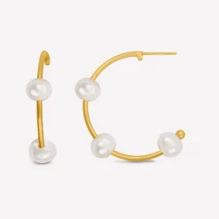byBiehl® Danmark Perleøreringe|Guldøreringe<Emily Select Hoops