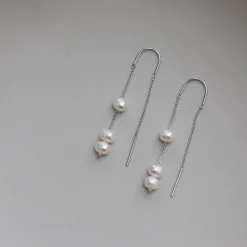 byBiehl® Danmark Perleøreringe|Sølvøreringe<Emily Select String