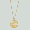 byBiehl® Danmark Guldhalskæder<Fine Beautiful World halskæde 22 mm