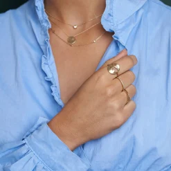 byBiehl® Danmark Guldringe<Fine Beautiful World Ring