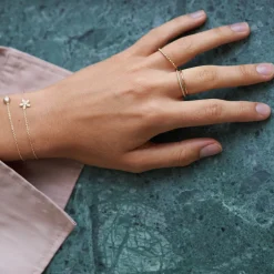 byBiehl® Danmark Guldringe<Fine Bobble Ring