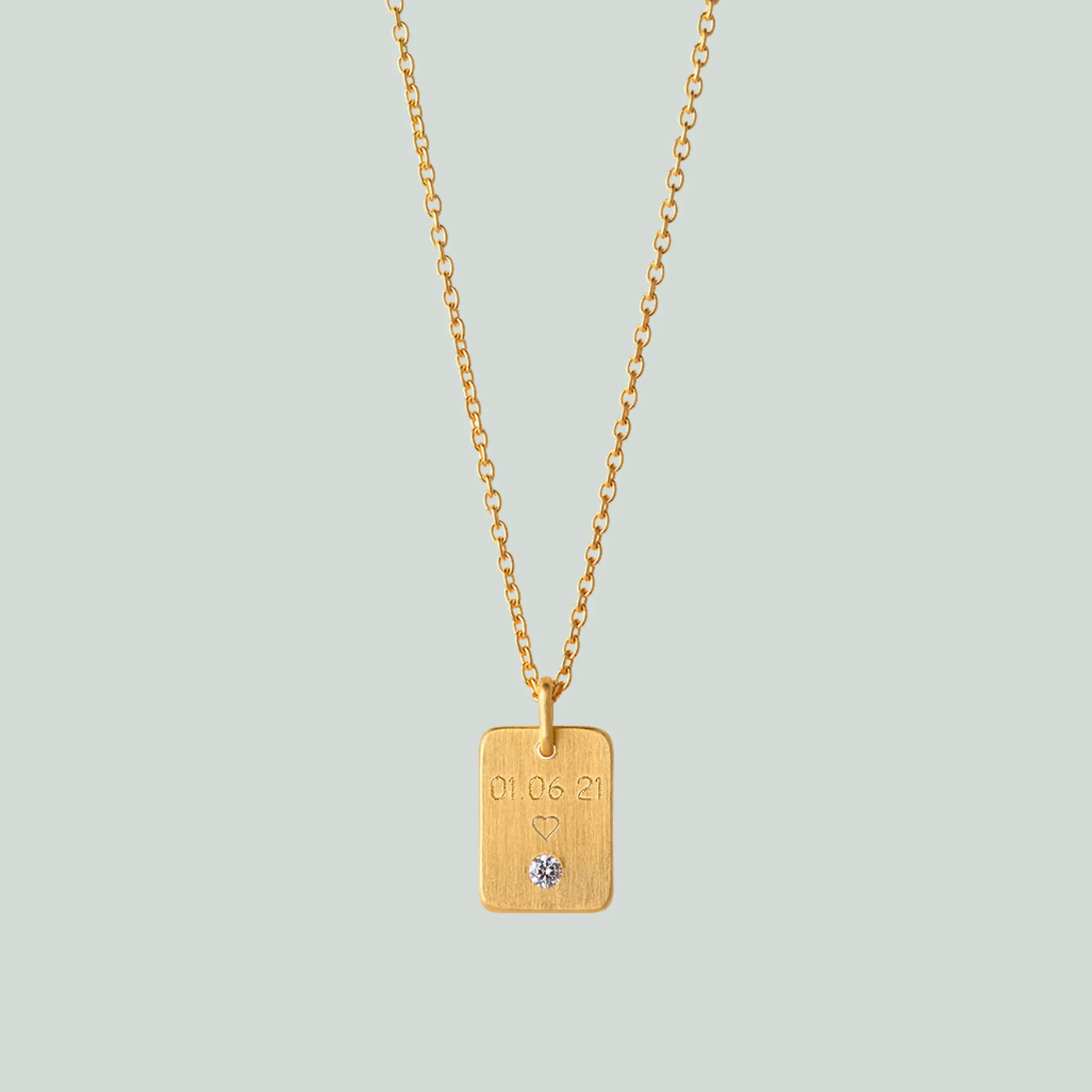 byBiehl® Danmark Diamanthalskæder|Guldhalskæder<Fine My Powers Diamant Halskæde