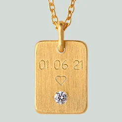byBiehl® Danmark Diamanthalskæder|Guldhalskæder<Fine My Powers Diamant Halskæde