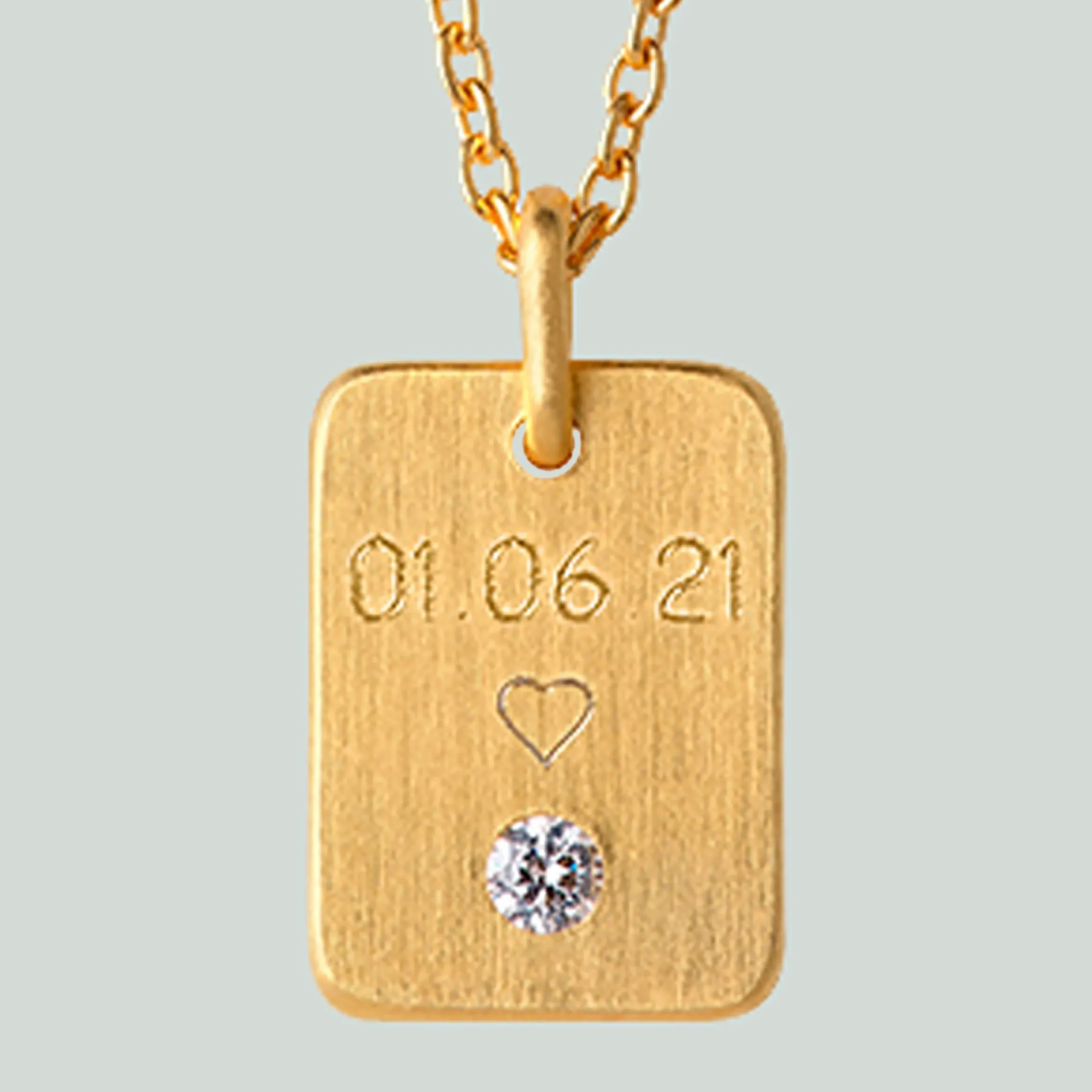 byBiehl® Danmark Diamanthalskæder|Guldhalskæder<Fine My Powers Diamant Halskæde