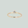 byBiehl® Danmark Diamantringe|Guldringe<Fine Princess Diamant Ring (0.10 ct)
