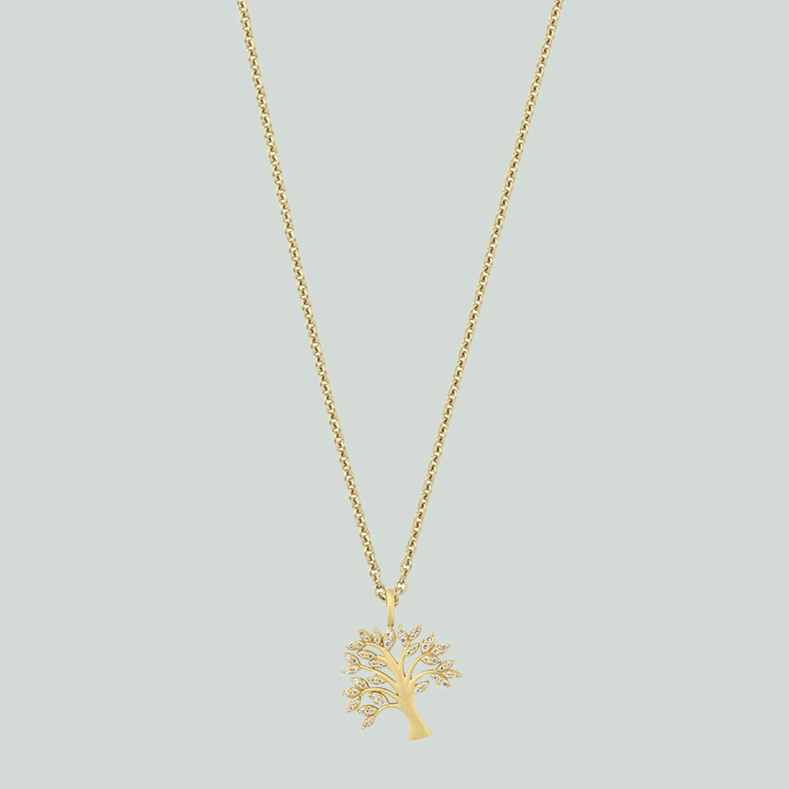 byBiehl® Danmark Diamanthalskæder|Guldhalskæder<Fine Tree of Life Sparkle Halskæde