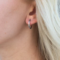 byBiehl® Danmark Sølvøreringe|Hoops<Grace Hoop Medium