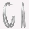 byBiehl® Danmark Sølvøreringe|Hoops<Isla Duo Large