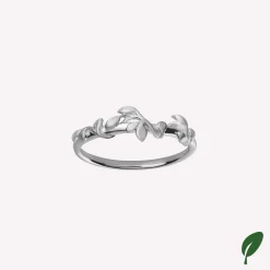 byBiehl® Danmark Sølvringe<Jungle Ivy ring