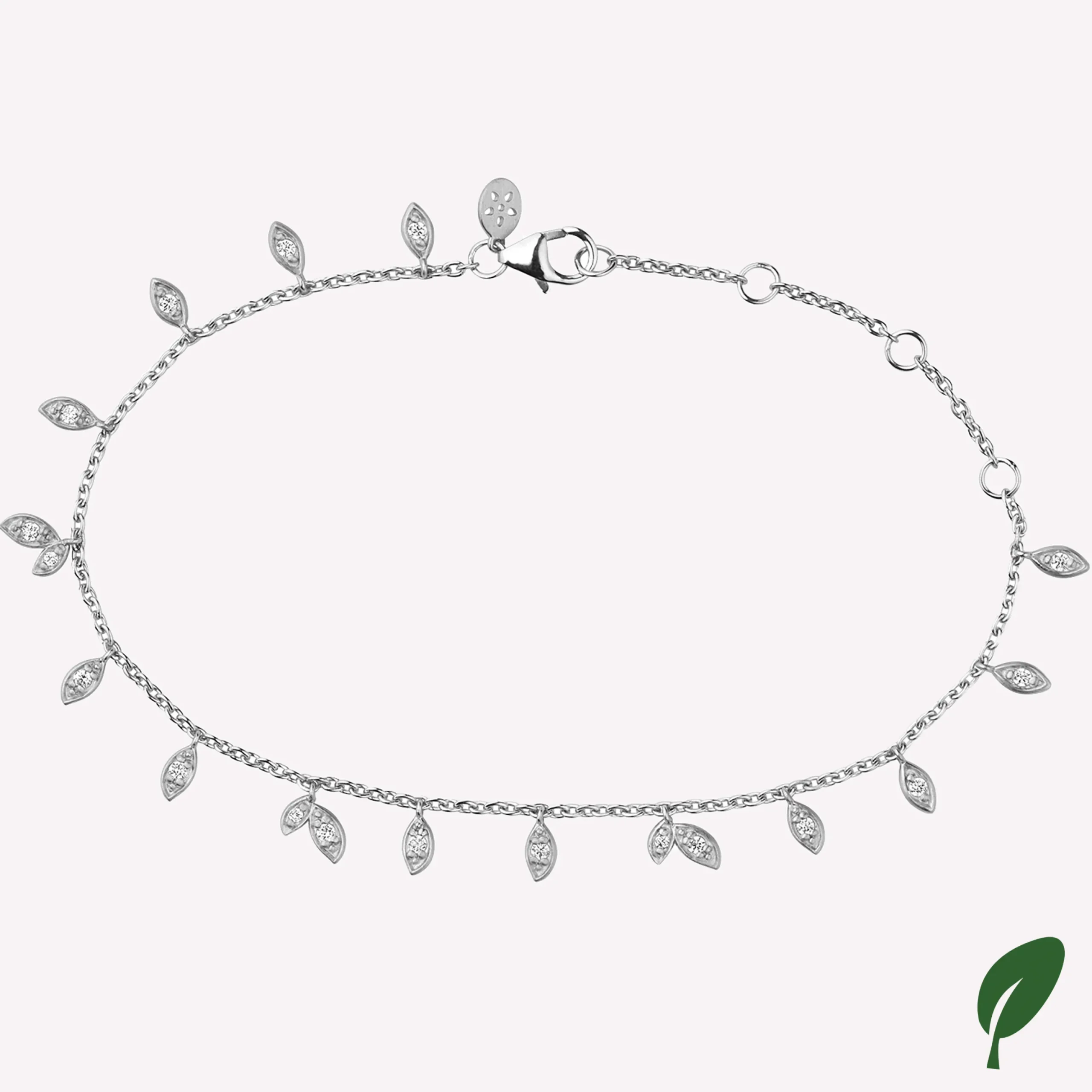 byBiehl® Danmark Sølvarmbånd<Jungle Vine Sparkle armbånd