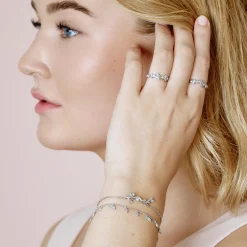 byBiehl® Danmark Sølvarmbånd<Jungle Vine Sparkle armbånd