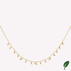 byBiehl® Danmark Guldhalskæder<Jungle Vine Sparkle halskæde