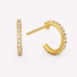 byBiehl® Danmark Guldøreringe|Hoops<Mini Sparkle Hoop