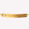 byBiehl® Danmark Indgraverbare Armbånd|Guldarmbånd<My Powers armbånd med sten