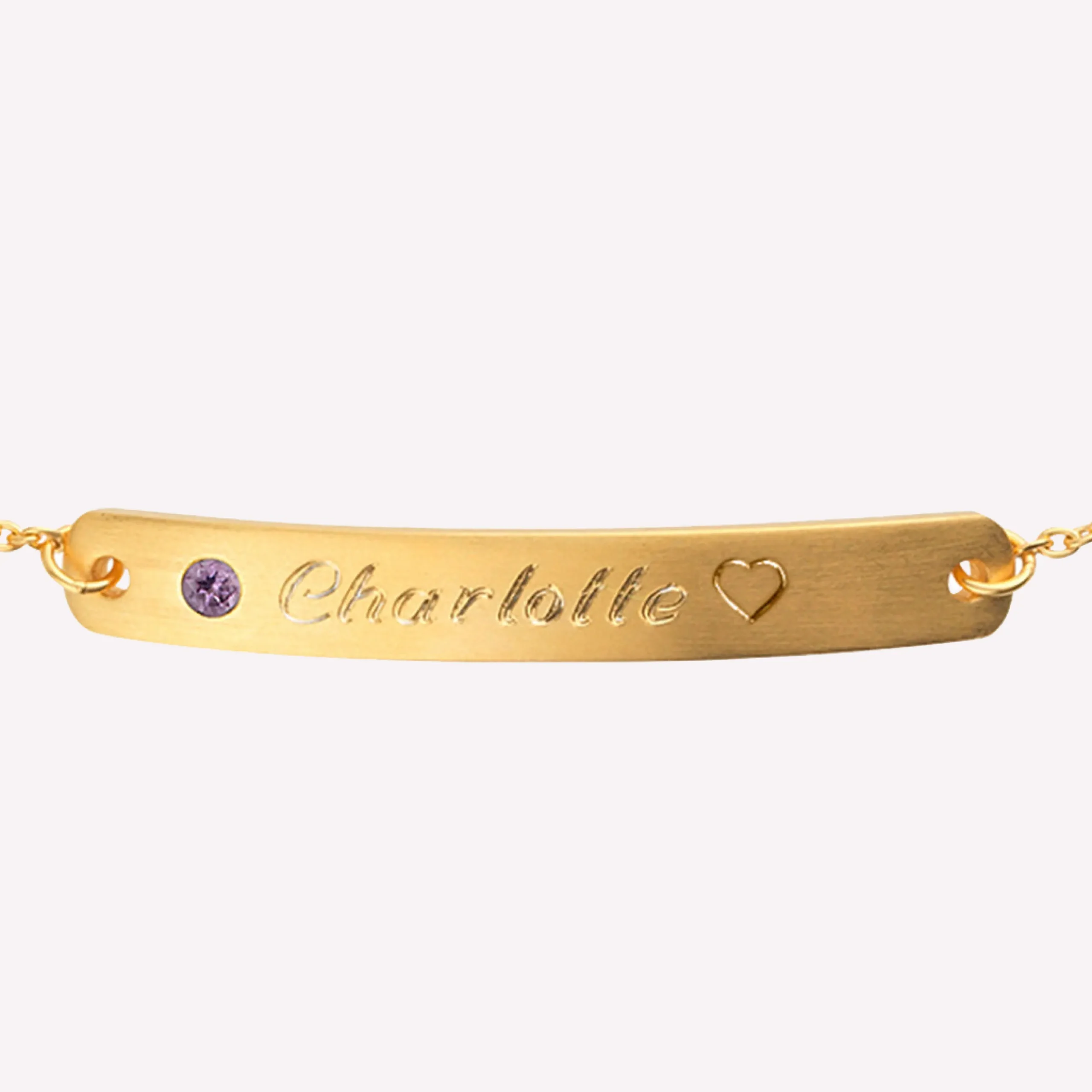 byBiehl® Danmark Indgraverbare Armbånd|Guldarmbånd<My Powers armbånd med sten