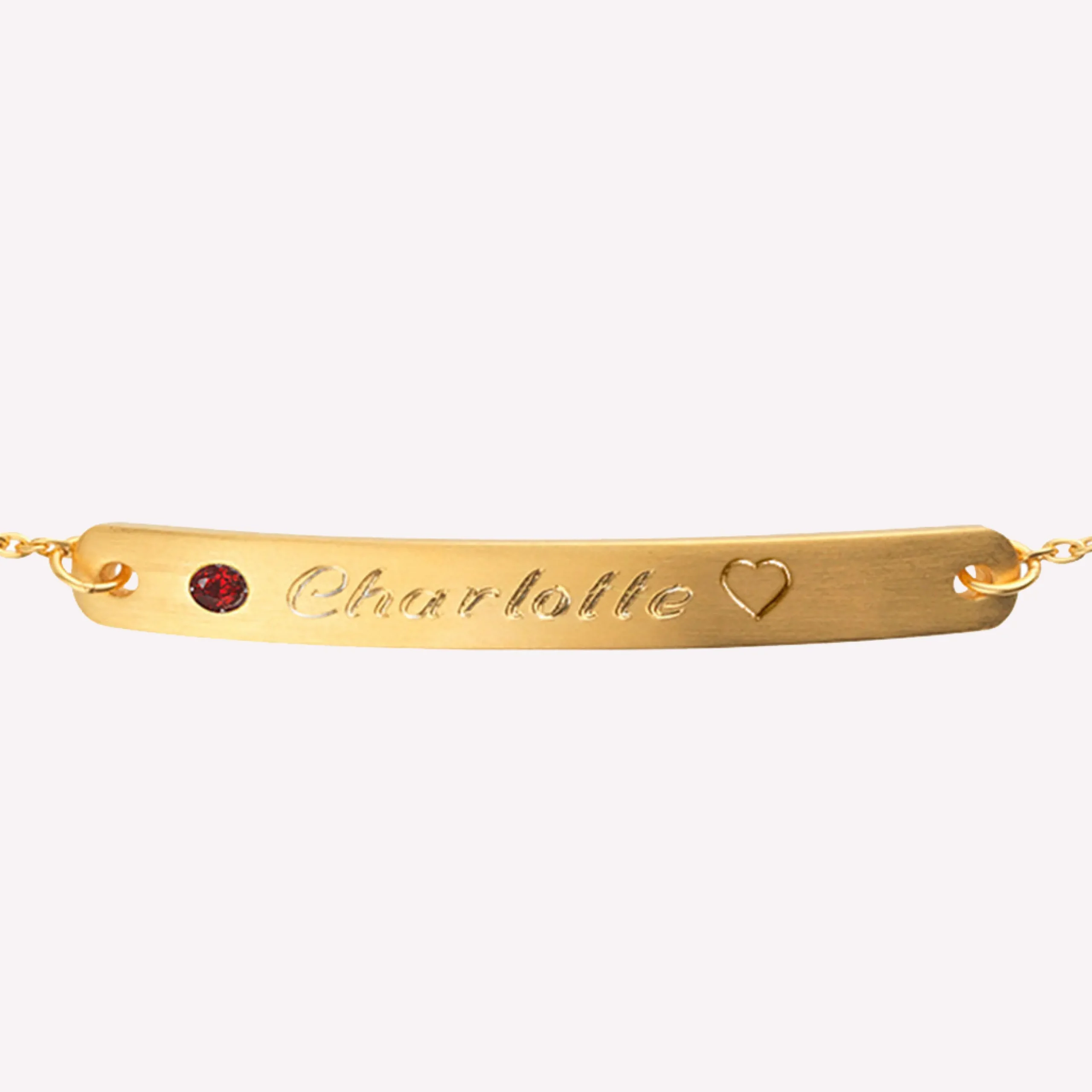 byBiehl® Danmark Indgraverbare Armbånd|Guldarmbånd<My Powers armbånd med sten
