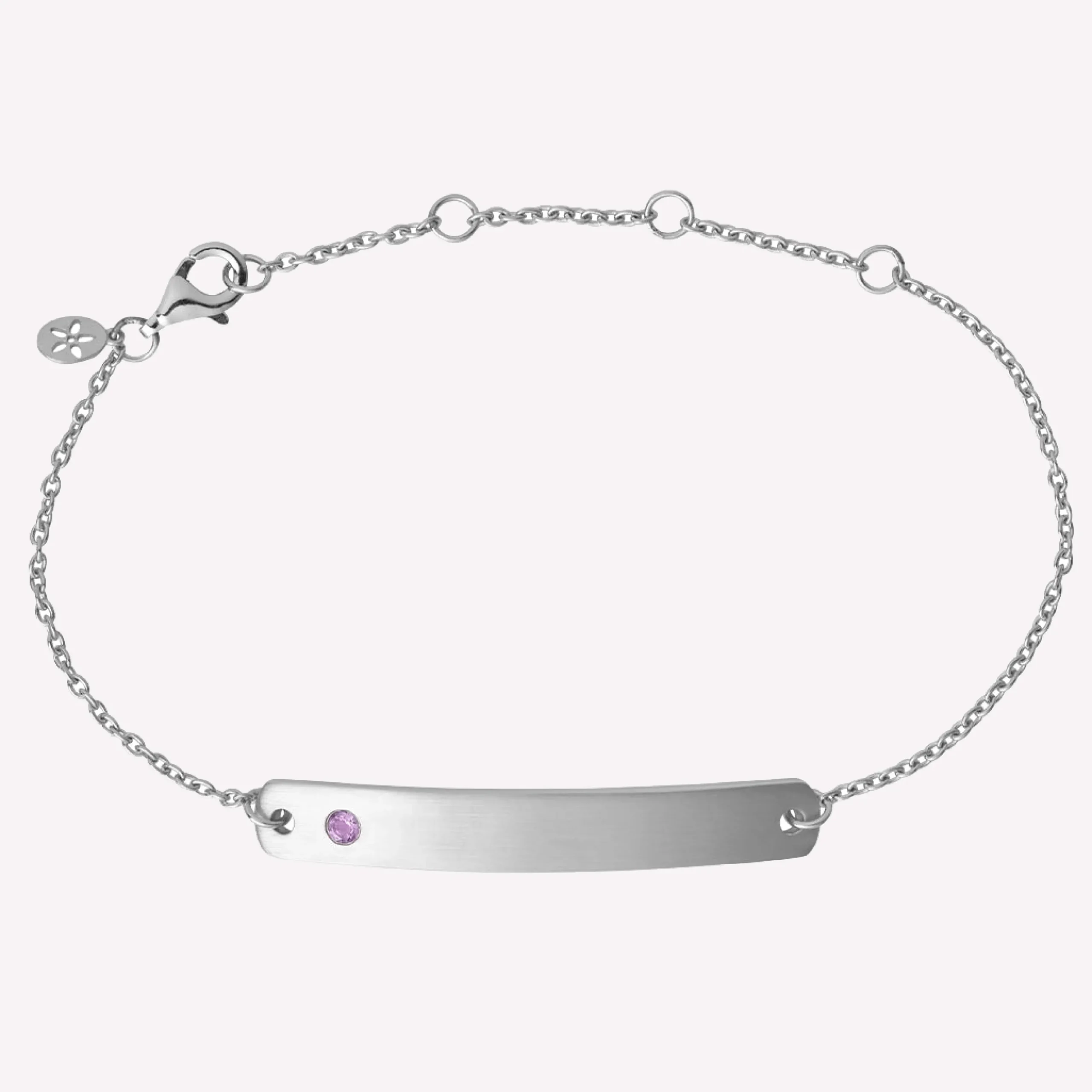 byBiehl® Danmark Indgraverbare Armbånd|Sølvarmbånd<My Powers armbånd med sten