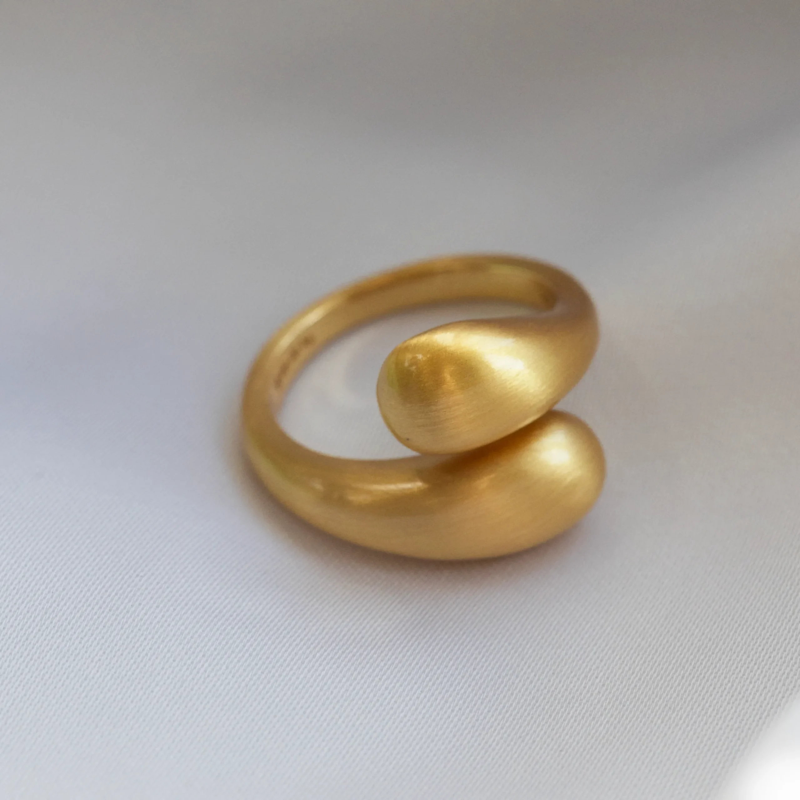 byBiehl® Danmark Guldringe<Ocean Flow Duo ring