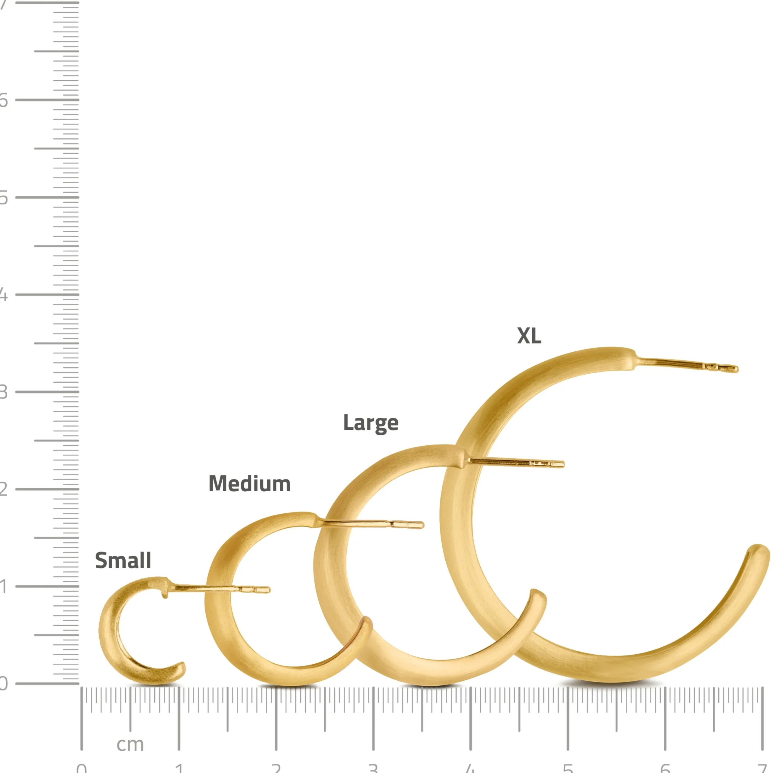 byBiehl® Danmark Guldøreringe<Ocean Flow Hoops Medium