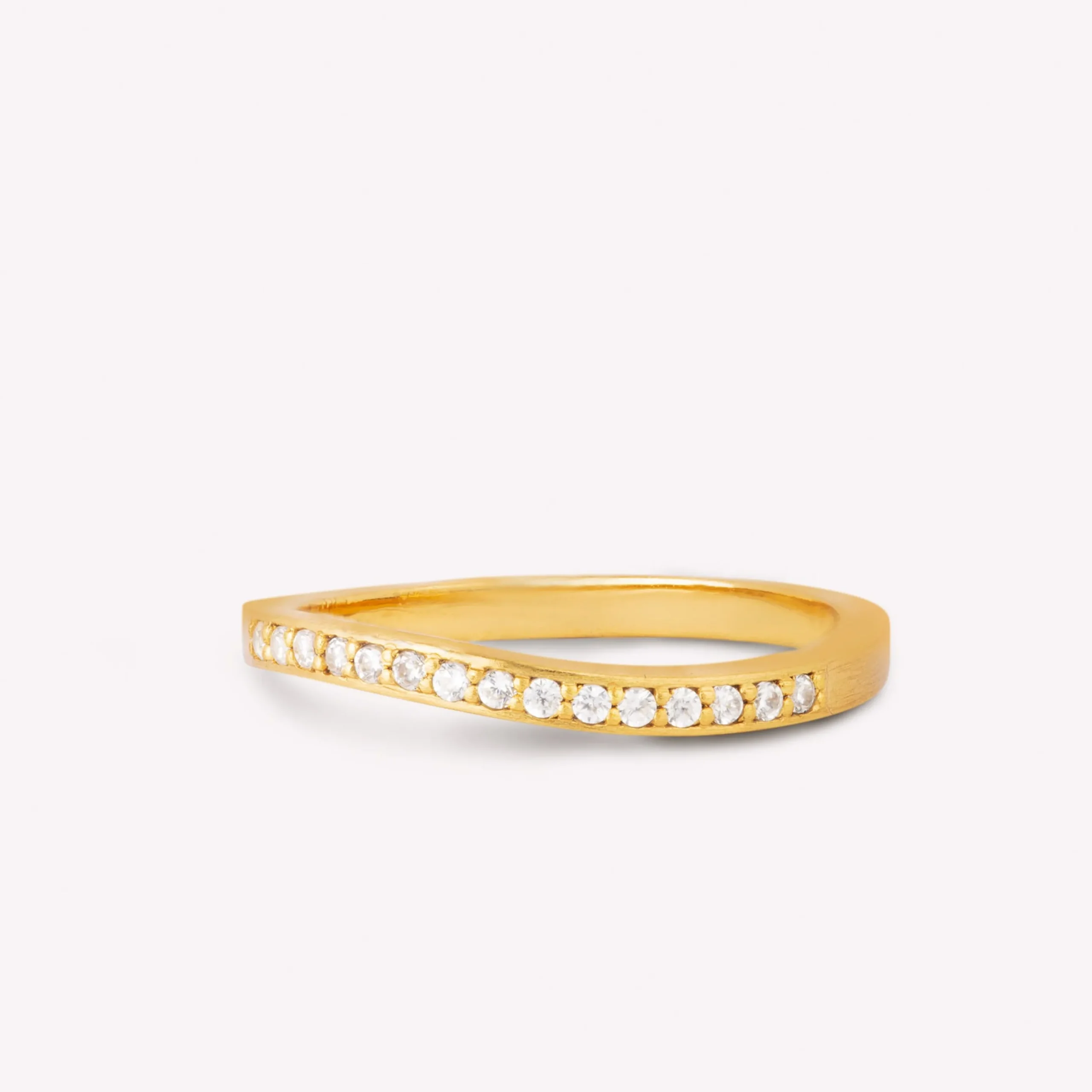 byBiehl® Danmark Guldringe<Ocean Flow Sparkle Band