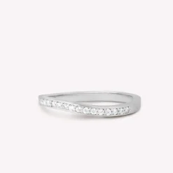 byBiehl® Danmark Sølvringe<Ocean Flow Sparkle Band