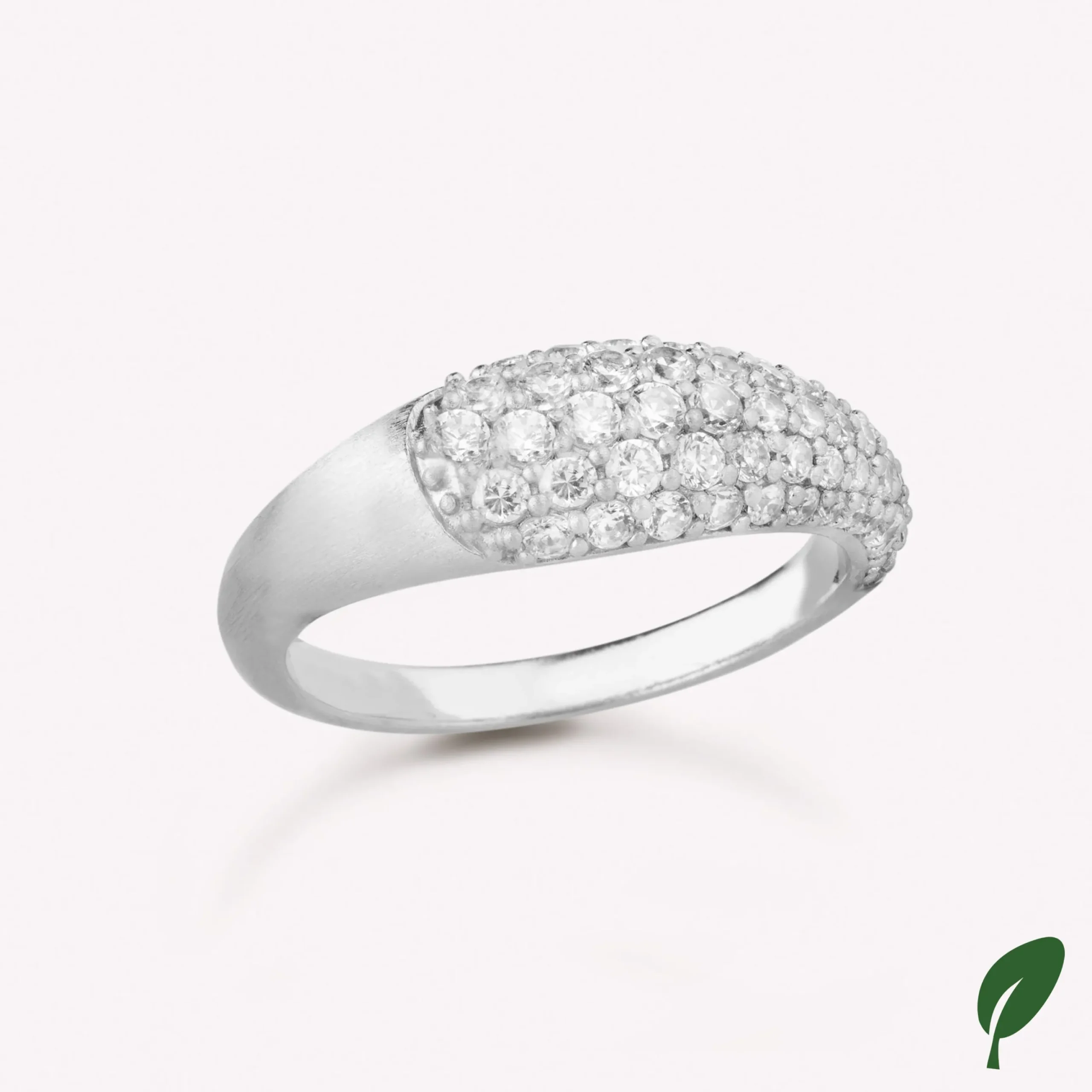 byBiehl® Danmark Sølvringe<Ocean Flow Sparkle ring