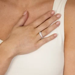 byBiehl® Danmark Sølvringe<Ocean Flow Sparkle ring