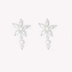 byBiehl® Danmark Perleøreringe|Sølvøreringe<Pearl Signature Earhanger Short