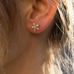 byBiehl® Danmark Perleøreringe|Guldøreringe<Pearl Signature Stud