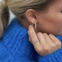 byBiehl® Danmark Sølvringe<Pebbles Band