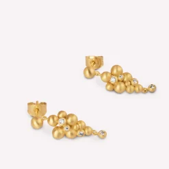 byBiehl® Danmark Guldøreringe<Pebbles Earhangers