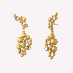 byBiehl® Danmark Guldøreringe<Pebbles Show Colors ørering