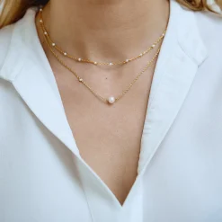 byBiehl® Danmark Perlehalskæder|Guldhalskæder<Scarlett halskæde