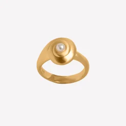 byBiehl® Danmark Perleringe|Guldringe<Sea Dream Ring
