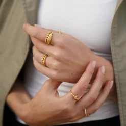 byBiehl® Danmark Guldringe<Seashell Band