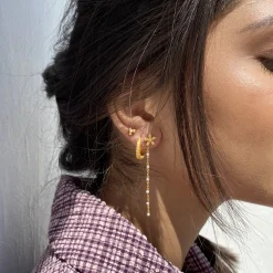 byBiehl® Danmark Guldøreringe|Hoops<Seashell Hoops