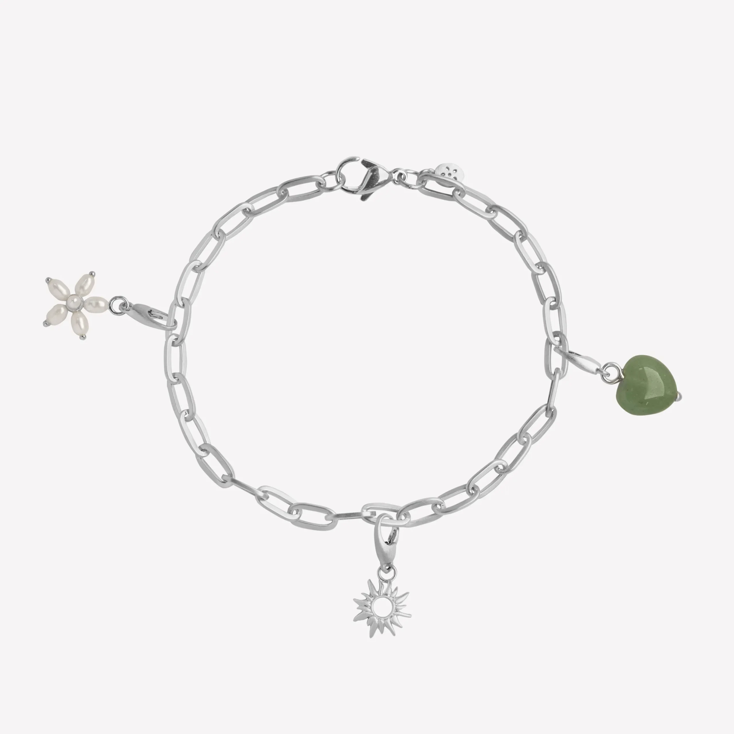 byBiehl® Danmark Charms<Soft Heart Charm Green