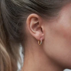 byBiehl® Danmark Sølvøreringe<Sparkle Hoops Mini Pastels