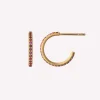 byBiehl® Danmark Guldøreringe<Sparkle Hoops Mini Pink